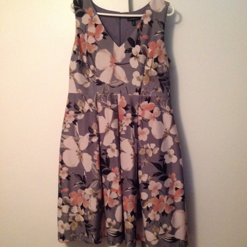 Lane Bryant summer cocktail dress (14W) EUC!